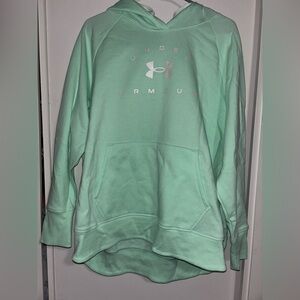 Under Armour Size 1X Mint Hoodie